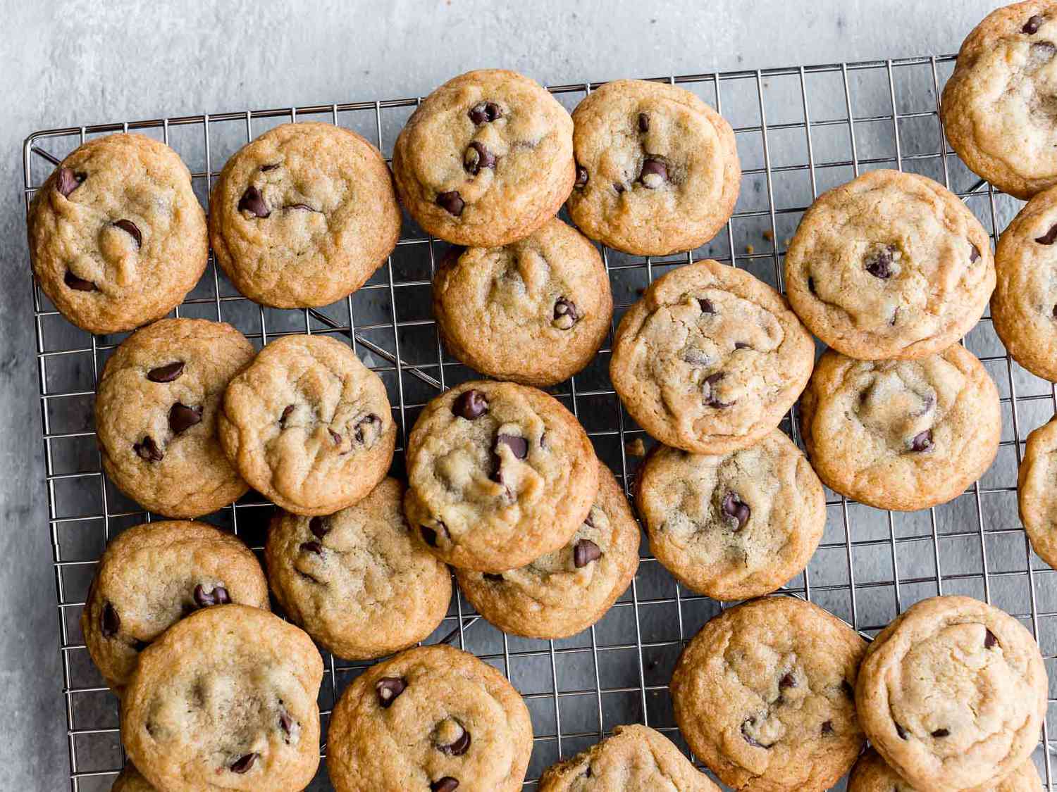 Platter Of Chocolate-Chip Cookies